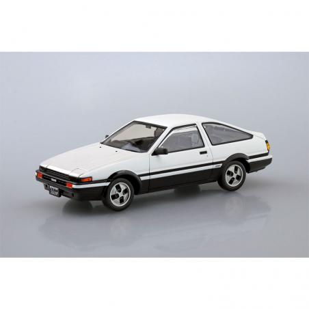 Snap Kit 16-A Toyota Sprinter Trueno AE86 Hi-tech Two-tone 1/32 Aoshima - 2