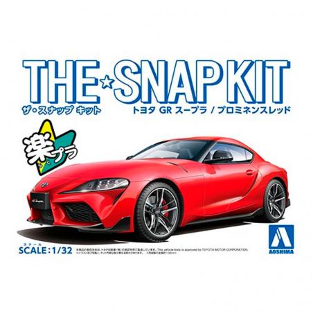 Snap Kit 10-A Toyota GR Supra Prominence Red 1/32