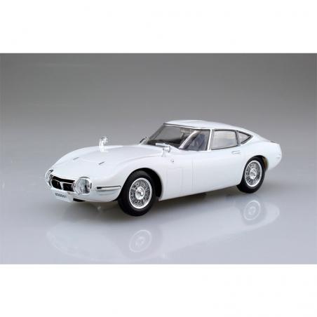 Snap Kit 05-A Toyota 2000GT Pegasus White 1/32 Aoshima - 2