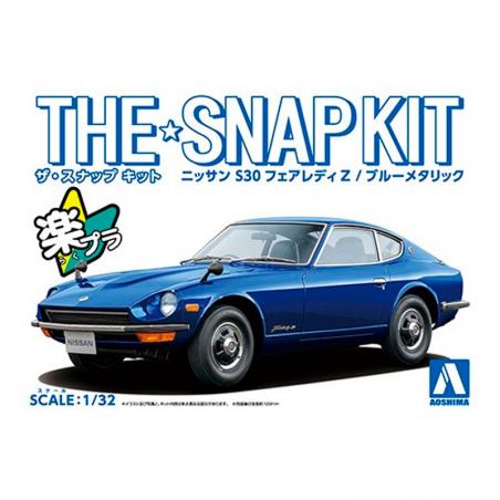 Snap Kit 13-E Nissan S30 Fairlady Z Blue Metallic 1/32