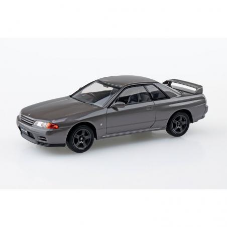 Snap Kit 14-A Nissan R32 Skyline GT-R Gun Gray Metallic 1/32 Aoshima - 2