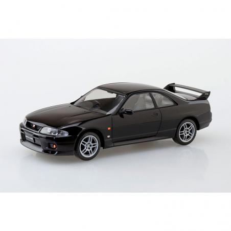 Snap Kit 15-B Nissan R33 Skyline GT-R Black 1/32 Aoshima - 2