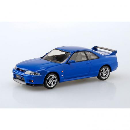 Snap Kit 15-E Nissan R33 Skyline GT-R Championship Blue 1/32 Aoshima - 2