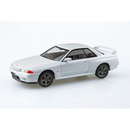 Snap Kit 14-B Nissan R32 Skyline GT-R Crystal White 1/32 Aoshima - 2