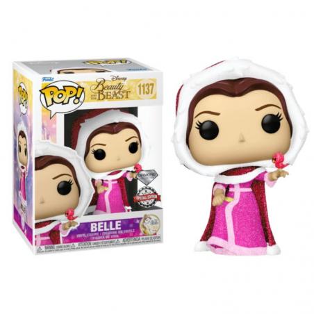 Funko Pop - Beauty and the Beast - Winter Belle Diamond Glitter - 1137 Funko - 1