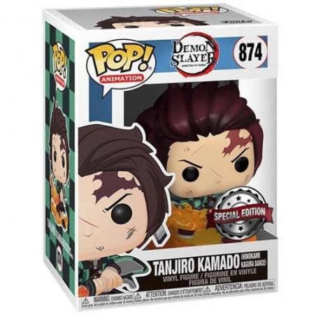 Funko Pop - Demon Slayer - Tanjiro Kamado with Flaming Blade - 874 Funko - 1