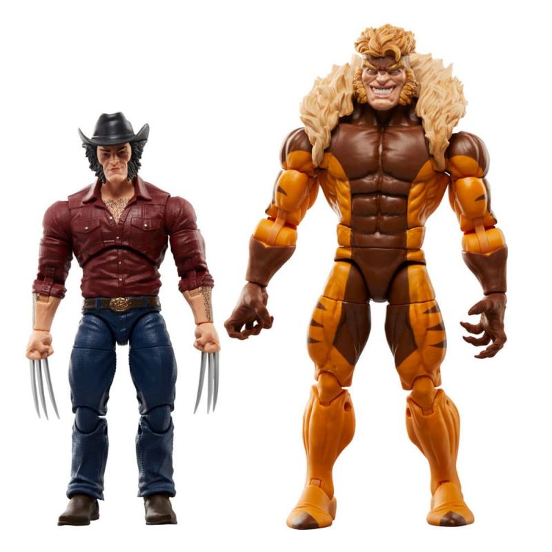 Marvel Legends Series Wolverine 50th Anniversary - Marvel's Logan & Sabretooth Hasbro - 1