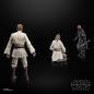 Star Wars The Phantom Menace Black Series - Qui-Gon Jinn, Darth Maul, Obi-Wan Kenobi