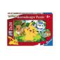 Pokémon Puzzle para niños Pikachu & Friends (2 x 24 piezas)