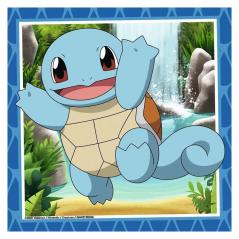 Pokémon Puzzle para niños Starters (3 x 49 piezas) Ravensburger - 2