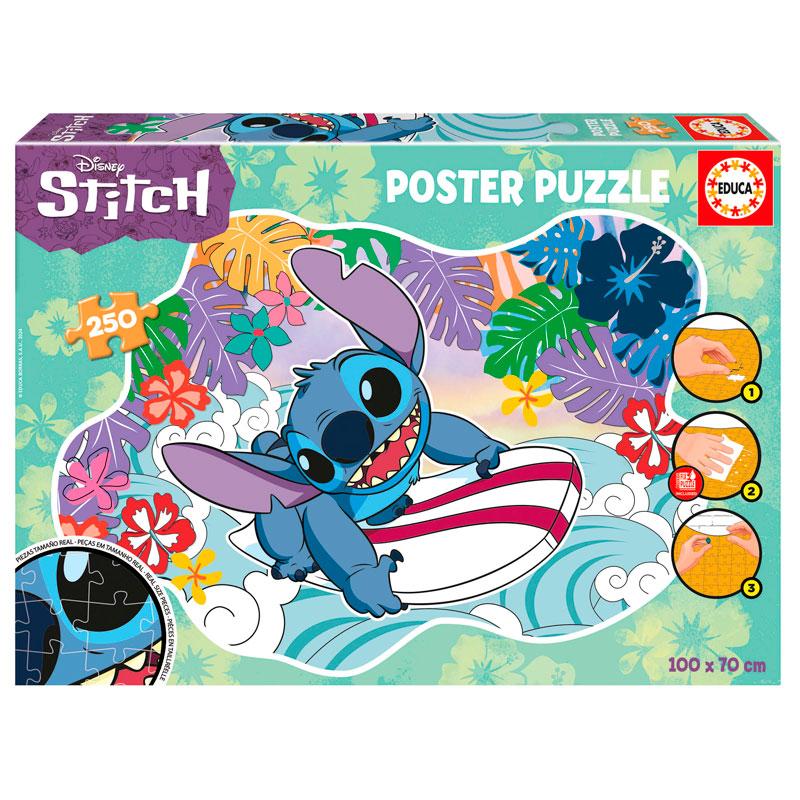 Lilo & Stitch Puzzle para niños Stitch Poster Puzzle (250 piezas) Educa - 1