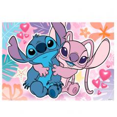 Lilo & Stitch Puzzle para niños Stitch & Angel (300 piezas)