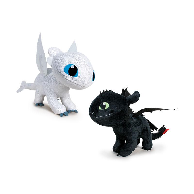 Plush toy How to Train Your Dragon Toothless & Light Fury 26 cm Play by Play - 1