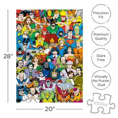 DC Comics  Jigsaw Puzzle Vintage (1000 pieces)