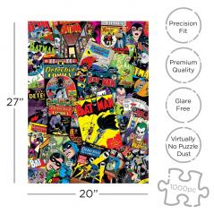 DC Comics Jigsaw Puzzle Batman Collage (1000 pieces) Aquarius - 2