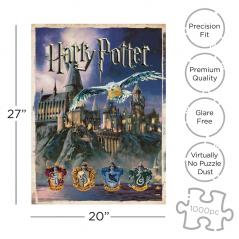 Harry Potter Jigsaw Puzzle Hogwarts (1000 pieces) Aquarius - 2