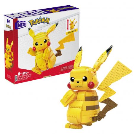 Pokémon Kit de Construcción Mega Construx Pikachu Gigante Mattel - 1