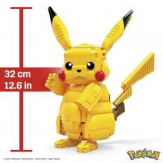 Pokémon Construction Set Mega Construx Jumbo Pikachu Mattel - 4