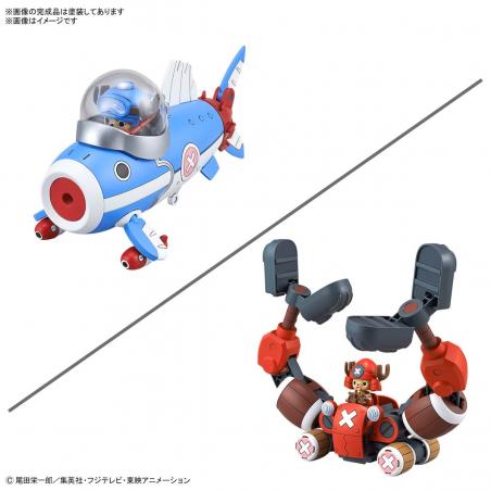 One Piece - Chopper Robo No.3 & No.5 (Chopper Submarine & Chopper Crane) Bandai - 1