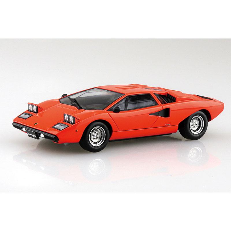 Snap Kit 20-C Lamborghini Countach LP400 Orange 1/32