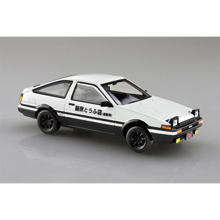 Snap Kit CM1 Initial-D Takumi Fujiwara's Toyota AE86 Hachi-Roku 1/32 Aoshima - 2