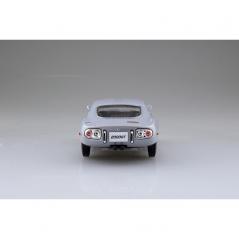 Snap Kit 05-C Toyota 2000GT Pegasus Thunder Silver Metallic 1/32 Aoshima - 6