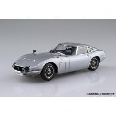 Snap Kit 05-C Toyota 2000GT Pegasus Thunder Silver Metallic 1/32 Aoshima - 9