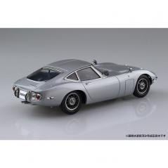 Snap Kit 05-C Toyota 2000GT Pegasus Thunder Silver Metallic 1/32 Aoshima - 10