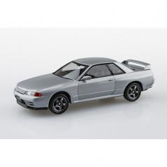 Snap Kit 14-D Nissan R32 Skyline GT-R Spark Silver 1/32 Aoshima - 2