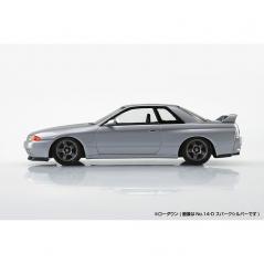 Snap Kit 14-D Nissan R32 Skyline GT-R Spark Silver 1/32 Aoshima - 5