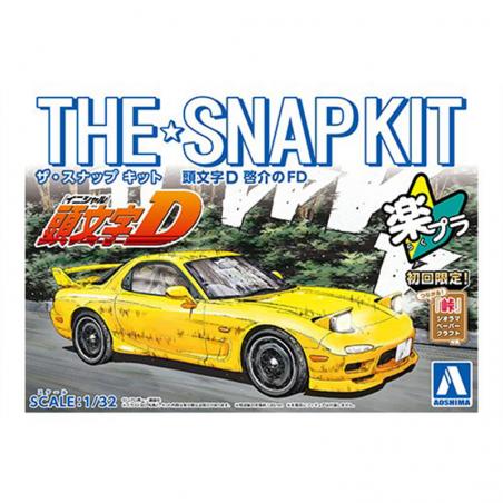 Snap Kit CM2 Initial-D Keisuke Takahashi's Mazda RX-7 FD 1/32