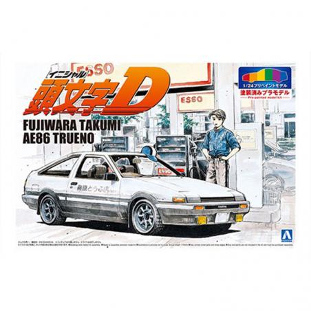 I-SP1 Initial D Fujiwara Takumi AE86 Trueno Comics vol.1 Ver. 1/24