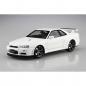 3-B Nissan Skyline GT-R BNR34 V-spec II 2000 White 1/24