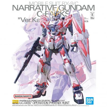 Gundam - MG - RX-9/C Narrative Gundam C-Packs (Ver. Ka) 1/100