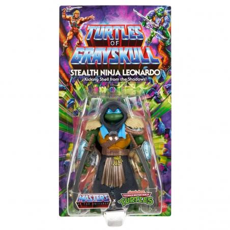 MOTU x TMNT: Turtles of Grayskull Stealth Armor Leonardo