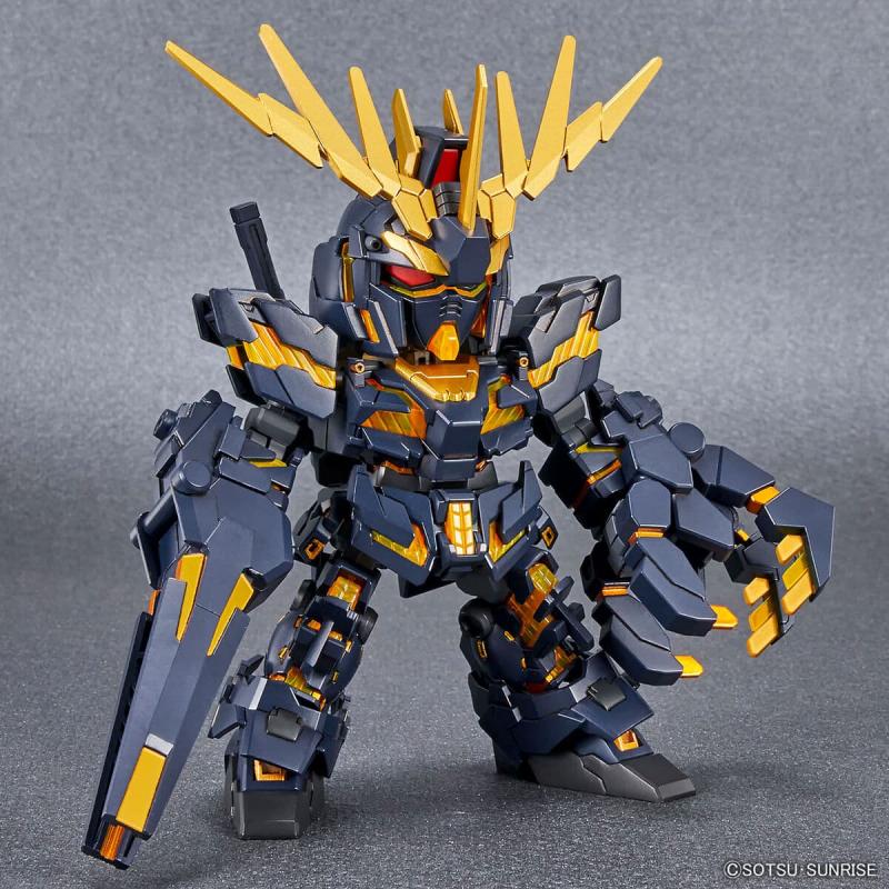 Gundam - SDCS - RX-0 Unicorn Gundam 02 Banshee (Destroy Mode) & Banshee Norn Parts Set