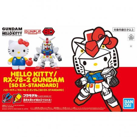 Gundam - SDEX - Hello Kitty / RX-78-2 Gundam