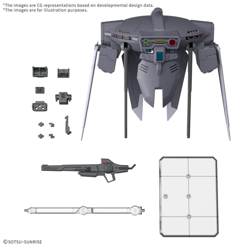 Gundam - Option Parts Set - Gunpla 15 (Cavalier Aifrid) 1/144