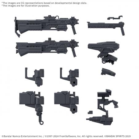 30MM Armored Core VI Fires of Rubicon Weapon Set 03 Bandai - 1