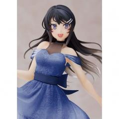 Rascal Does Not Dream of Bunny Girl Senpai Coreful Figure Mai Sakurajima (Clear Dress Ver. Renewal) (Caja Dañada) Taito - 6