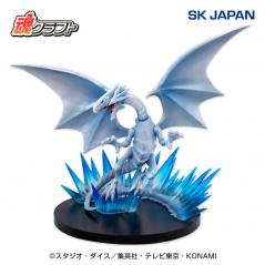 Yu-Gi-Oh! Duel Monsters Blue-Eyes White Dragon Tamashii Craft Figure SK Japan - 1