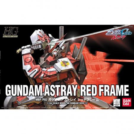 Gundam - HGGS - 12 - MBF-P02 Gundam Astray Red Frame 1/144