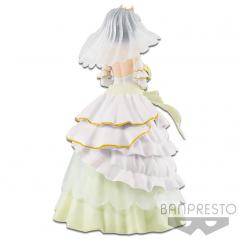 Sword Art Online Code Register EXQ Figure Kirigaya Suguha Wedding Dress Ver. (Caja Dañada) Banpresto - 3