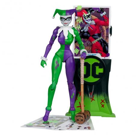 DC Multiverse Harley Quinn (DC Classic) Jokerized (Gold Label) McFarlane Toys - 1