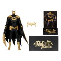 DC Multiverse Batman of Earth-22 Infected (Dark Metal) Knightmare Edition (Gold Label) McFarlane Toys - 3