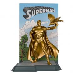 DC Multiverse Superman (Centennial Park Tribute Statue) Gold Label McFarlane Toys - 1