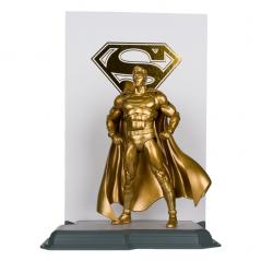 DC Multiverse Superman (Centennial Park Tribute Statue) Gold Label McFarlane Toys - 3