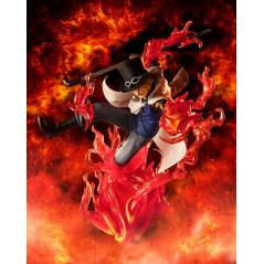 One Piece FiguartsZERO Sabo Fire Fist Rook Check Bandai - 6