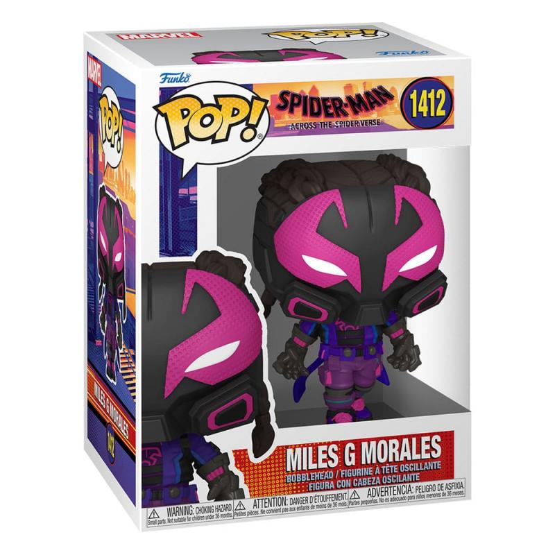 Funko Pop - Spiderman Across the Spider-Verse - Miles G Morales (Prowler) - 1412