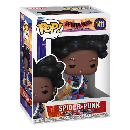 Funko Pop - Spiderman Across the Spider-Verse - Spider-Punk Unmasked - 1411 Funko - 1